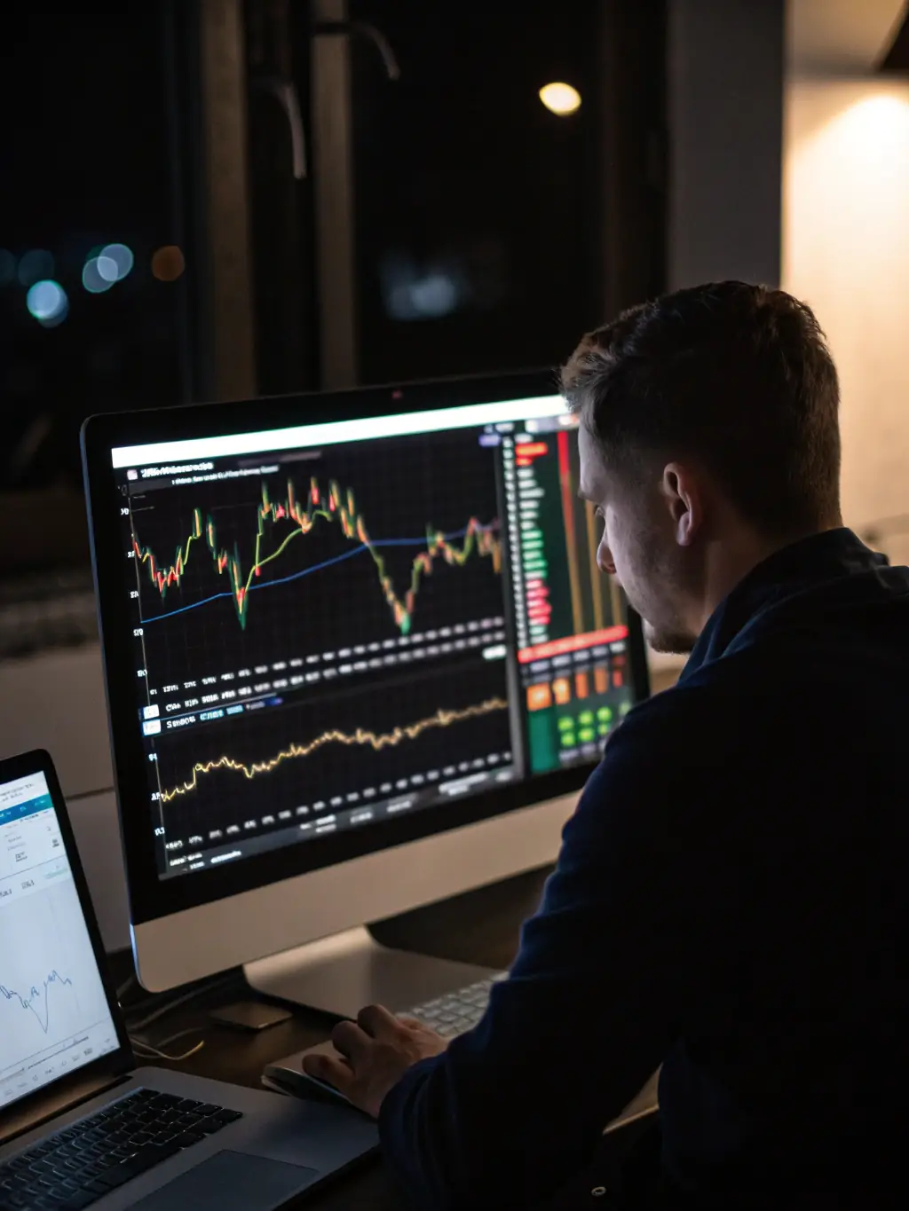 An image of a forex trading platform with lead data overlays, showcasing forex leads for trading platforms.