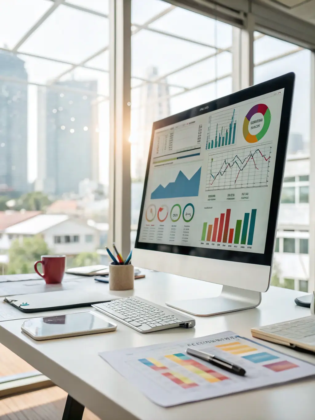 A visual representation of a streamlined sales process, highlighting the ease and efficiency of working with Levi Media from initial contact to successful conversion.